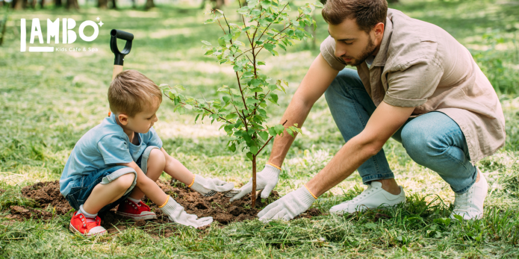 Workshop Trồng cây tại Lambo Kids Cafe & Spa